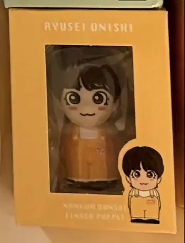 나니와단시 굿즈 손가락 인형 오니시 류세이