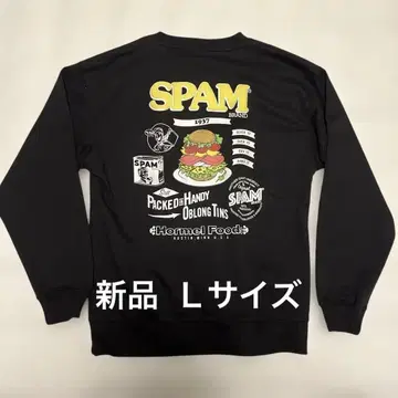 [레어 1장] SPAM x 시마무라 맨투맨 L 블랙