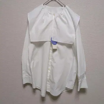 SHIPS any 빅 칼라 워셔블 블라우스 택 포함 미사용품