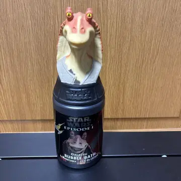 빈티지 버블 바스 보틀 스타 워즈 자자 빙크스