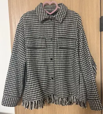 [ 10/3까지 판매 ] ZARA 프린지 자켓