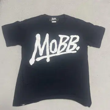 MOBB 로고 T셔츠 블랙