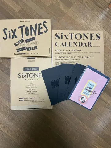 SixTONES 달력 묶음 판매