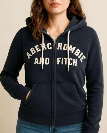 아바클로 Abercrombie&Fitch 지퍼 후드티 여성용 M