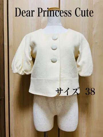 Dear Princess 노카라 자켓 사이즈 38