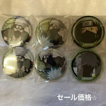 NARUTO 돌풍전 [ 하타케 카카시 ] 캔뱃지 6개 세트