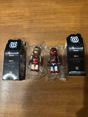 BE@RBRICK 인피니티 사가 2체 세트