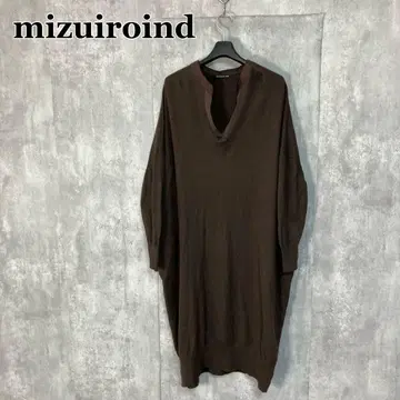 mizuiroind 스키퍼 니트 원피스