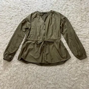 W closet 어스 컬러 가을 컬러 긴팔 셔츠 F 사이즈