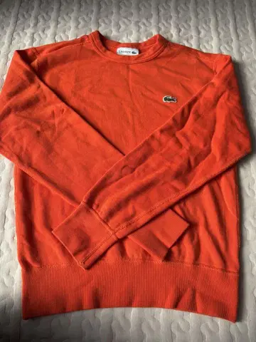 LACOSTE 오렌지 트레이닝복 US XXS