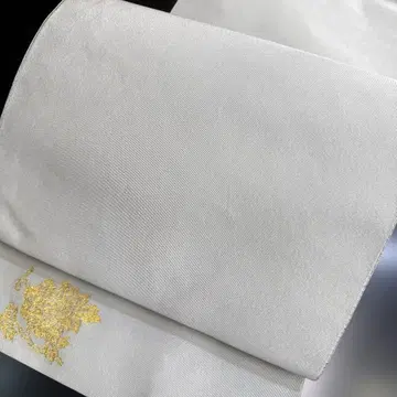 9-212 교토 후쿠로 오비 새상품급 순수 실크 기모노 명철