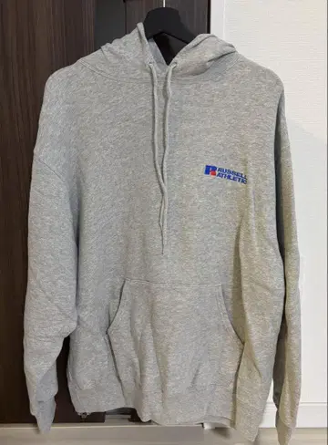 RUSSELL ATHLETIC 그레이 후드티