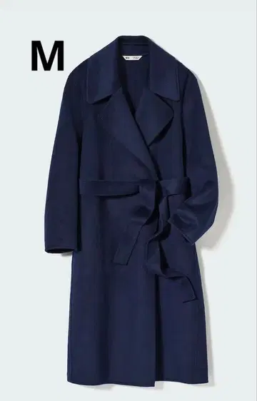 유니클로 콩트와르 데코토니에 더블 페이스 랩 코트 M 사이즈