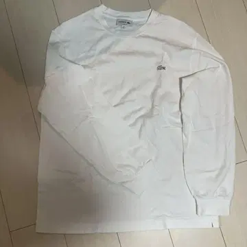 라코스테 롱 T 화이트