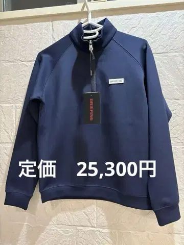 BRIEFING WS 3D LOGO HALF ZIP S