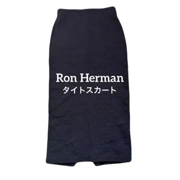 RonHerman 타이트 스커트 네이비