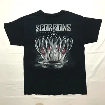 SCORPIONS 2015 투어 T셔츠 L 스콜피온즈 hardrock