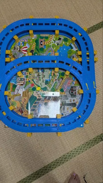 프라레일 토마스 상자에 변신! 정리 플레이박스 & 복선 2층 루프