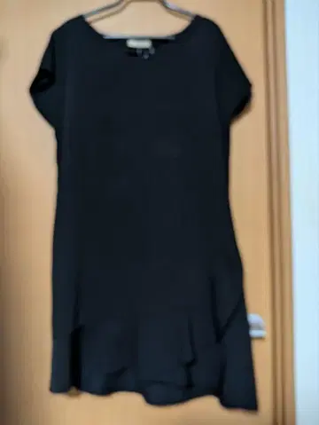 다이앤 폰 퍼스텐버그 Diane 블랙 원피스 무릎 기장
