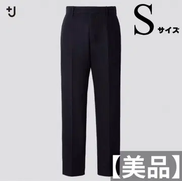 [새상품급] UNIQLO +J 울 블렌드 이지 팬츠 네이비 S사이즈