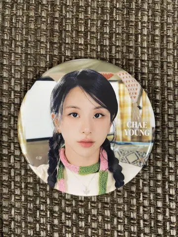 TWICE 채영 캔 배지