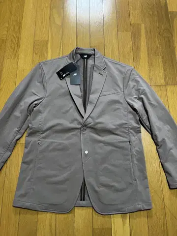 뉴발란스 met24 싱글 자켓 라이트 브라운 L 미사용품