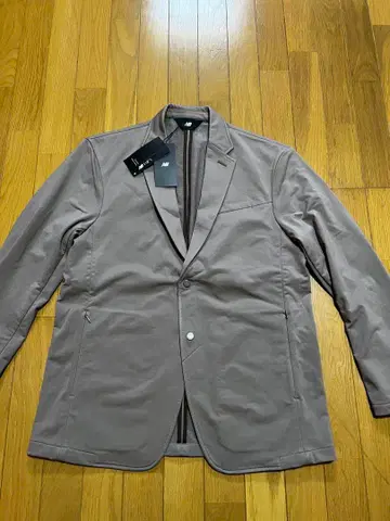 뉴발란스 met24 싱글 자켓 라이트 브라운 L 미사용품