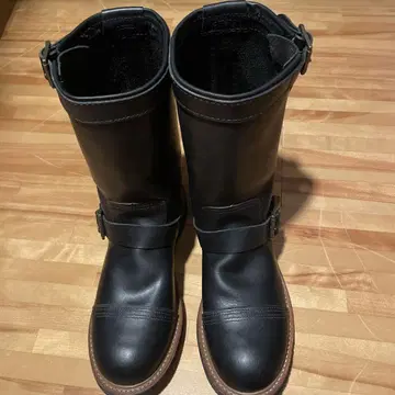 RED WING 8122 아이언 스미스 엔지니어 블랙 하네스 10D
