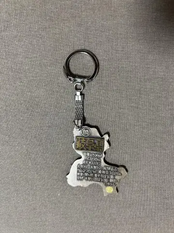키링 기후현 지도 도도부현 쇼와 레트로