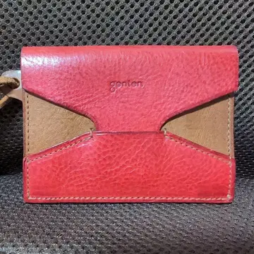겐텐 genten 패스 케이스 카드 케이스 공구 패턴