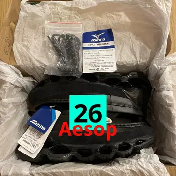 26 미즈노 웨이브 프로페시 모크 '블랙' 새상품