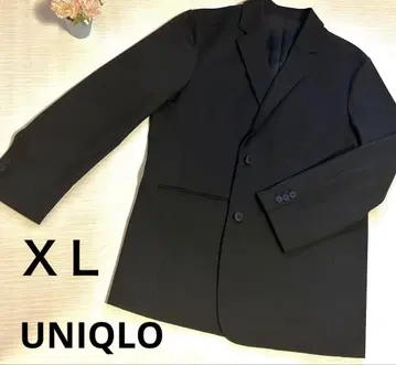 [ 새상품급 ] 유니클로 테일러드 자켓 릴랙스핏 블랙 XL
