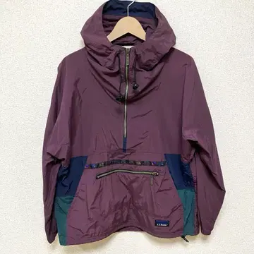 80s 90s LLBEAN 삼각형 택 티롤리안 아노락 후드티