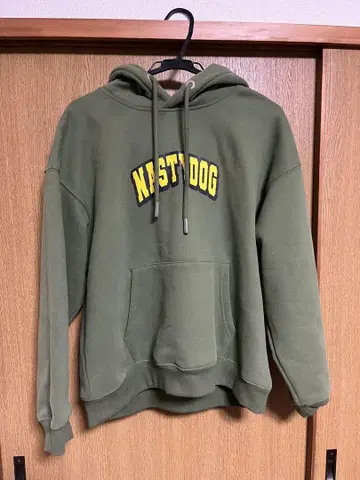 NASTY DOG 파커 그린 후디 M