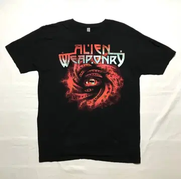 ALIEN WEAPONRY 2021 투어 T셔츠 XL metal