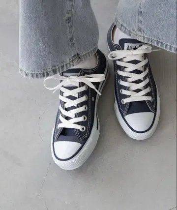 CONVERSE ALL STAR OX 네이비 로우컷 미사용