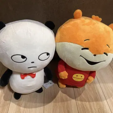 고키겐판다 & 코네즈미 봉제 인형 세트
