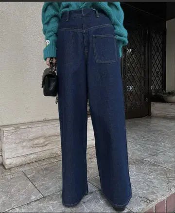 AMERI BACK WARDS WIDE DENIM