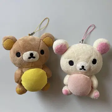 리락쿠마 코리락쿠마 봉제 인형 스트랩 산엑스 헤이세이 레트로
