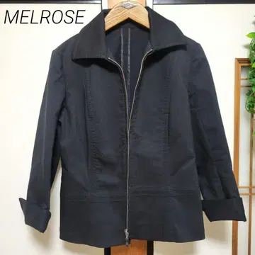 MELROSE 멜로즈 블랙 블랙 자켓 아우터 심플