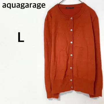 aquagarage 가디건 [ L ] 겉옷 크루넥 오피스 캐주얼