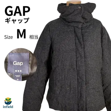 GAP 다운 자켓 점퍼 코트 M 블랙