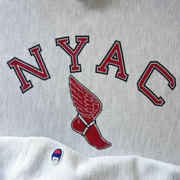 Champion Reverse Weave 후드티 NYAC 윙풋