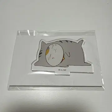 나츠메 우인장 냥코 선생님 아크릴 스탠드 고양이 모자 아크릴 스탠드 카페