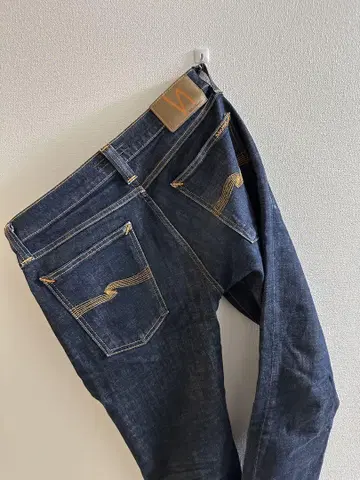 Nudie Jeans 스키니 데님 다크 블루