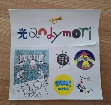 andymori 스티커 씰