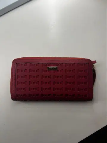 kate spade new york 레드 장지갑
