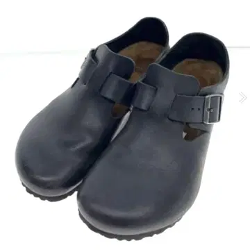 9182 BIRKENSTOCK 런던 27cm 블랙 가죽