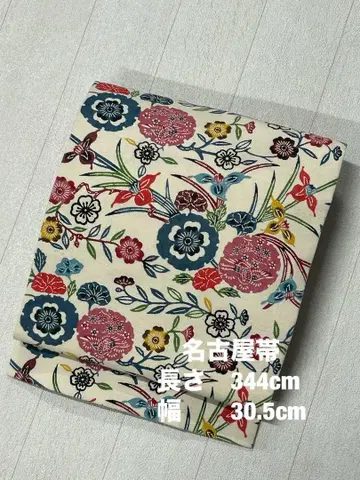 나고야 오비  류큐 홍형 꽃들 생성색