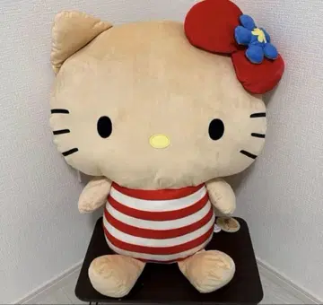산리오 일광화상 키티 아베일 빅 쿠션 봉제 인형